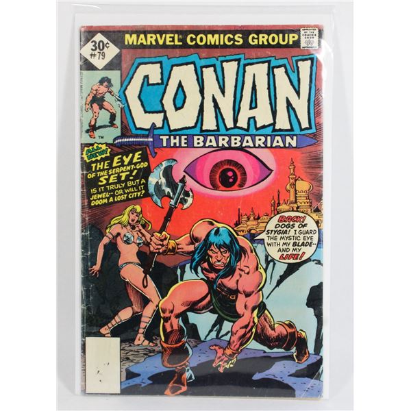 #79 1977 WHITMAN VARIANT CONAN BARBARIAN COMIC