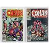 Image 1 : #185 #187 1986 CONAN BARBARIAN COMICS VG NEWS