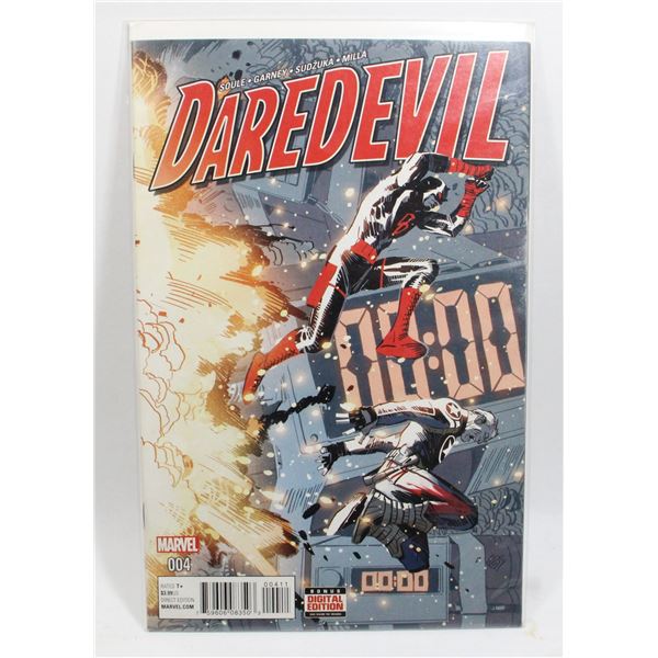 2016 MARVEL DAREDEVIL NEWSSTAND NM