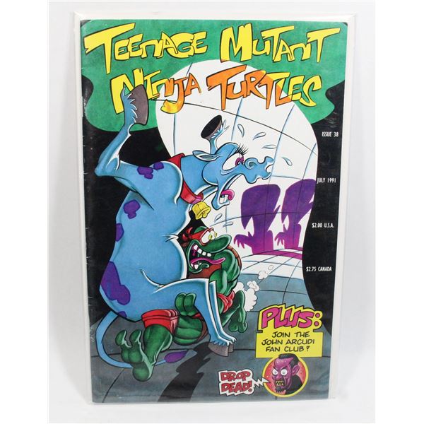 TEENAGE MUTANT NINJA #38 1991 COMIC VF