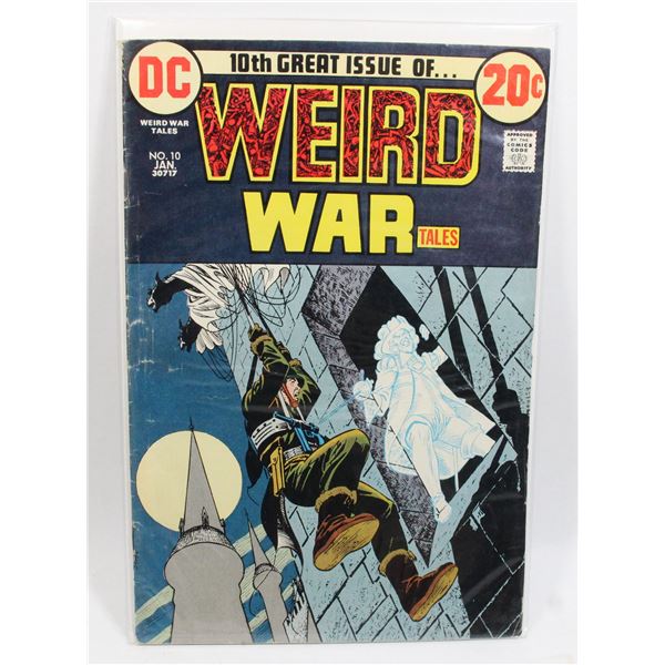 1973 DC COMIC WEIRD WAR TALES #10  F COND