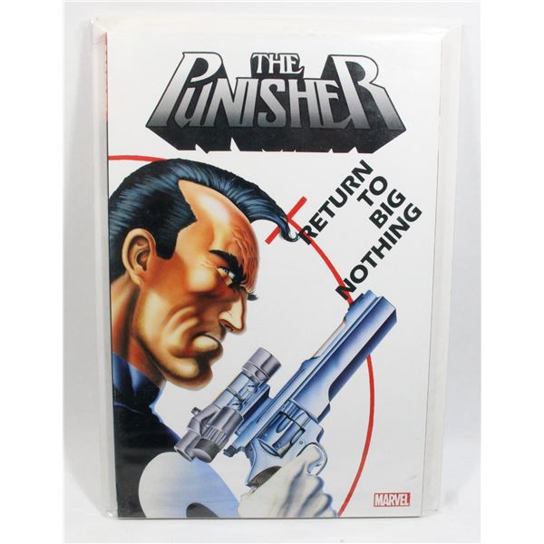 MARVEL PAPERBACK PUNISHER RETURN TO BIG COMIC
