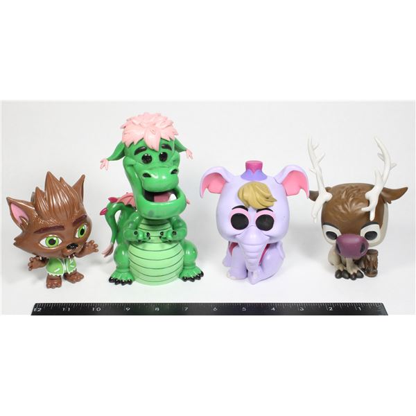 bundle of Funko pops dumbo frozen Disney
