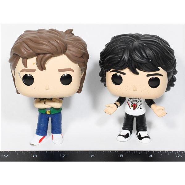 bundle of 2 Funko pops stranger things 6203 and 1239