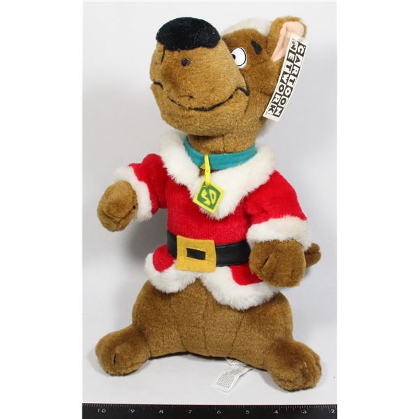 SCOOBY DOO SANTA MEDIUM STUFFED ANAIMAL