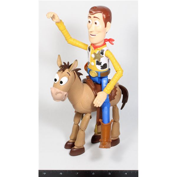 TOY STORY WOODY WITH HORSE