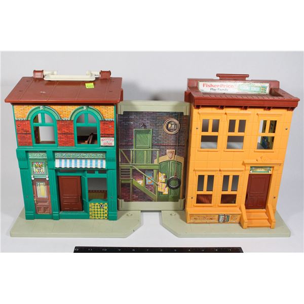 RETRO 1974 FISHER-PRICE SEASME STREET HOUSE