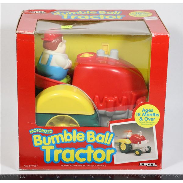 1995 ETRL BUMBLE BALL TRACTOR RED HAT