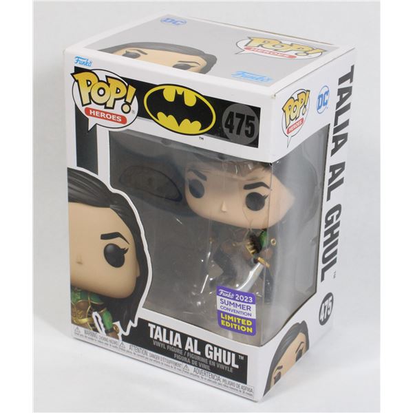 FUNKO POP DC TALIA AL GHUL 475 LIMITED EDITION