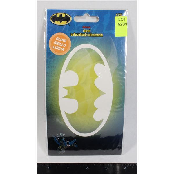 BATMAN GLOW IN THE DARK DECAL