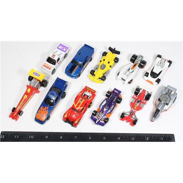 ASSORTED DIECAST FORMULA 1 STYLE CARS (11)