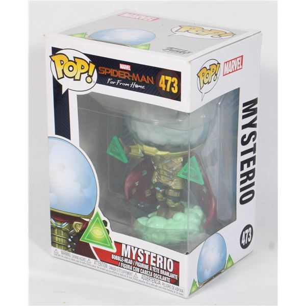 FUNKO #473 MARVEL SPIDER-MAN MYSTERIO BOBBLE