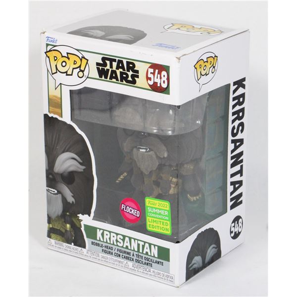 FUNKO POP #548 STAR WARS KRRSANTAN FLOCKED