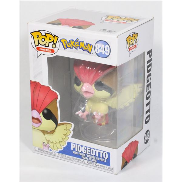 FUNKO POP POKÉMON #849 PIDGEOTTO