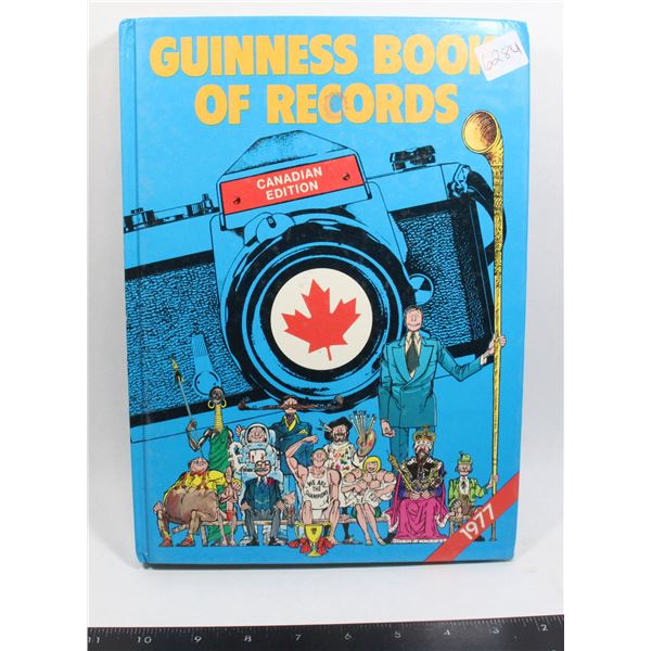 1977 GUINNESS BOOK OF RECORDS CANADIAN EDITION