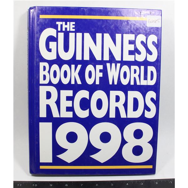 1998 GUINNESS BOOK OF RECORDS VERY GOOD