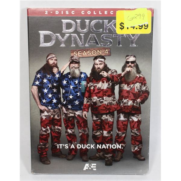 DUCK DYNASTY SEASON 4 NEW SEALED DVD