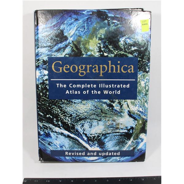 GOEGRAPHICA COMPLETE ILLUSTRATED WORLD ATLAS BOOK