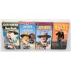 Image 1 : 4 JOHN WAYNE VHS MOVIES RIO LOBO, TEXAS TERROR