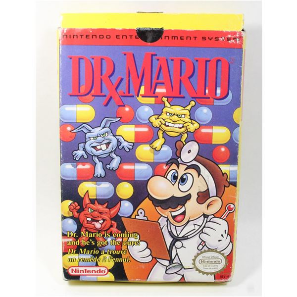 NES NINTENDO DR MARIO CIB TESTED