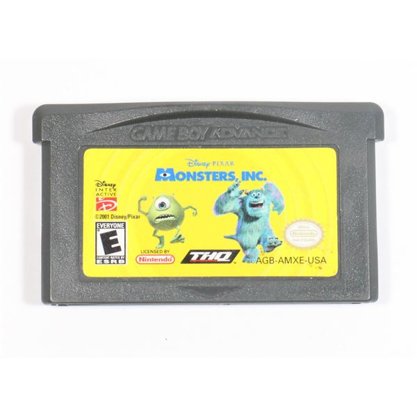 GAME BOY ADVANCE MONSTERS INC