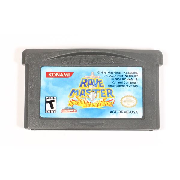 GAMEBOY ADVANCE RAVE MASTER SPECIAL ATTACK FORCE