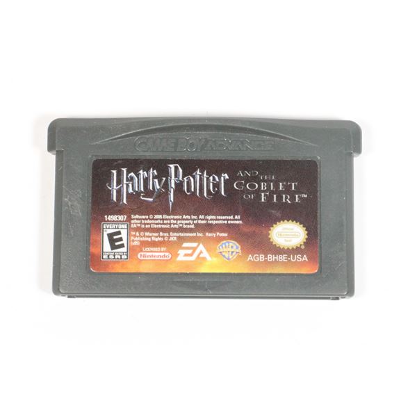 GAMEBOY ADVANCE HARRY POTTER GOBLET OF FIRE