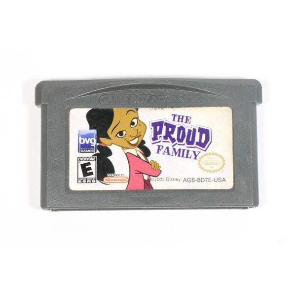 GAMEBOY ADVANCE THE PROUD FAMILY