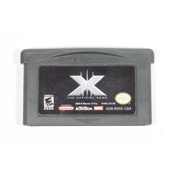 GAMEBOY ADVANCE XMEN OFFCIAL GAME