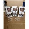 Image 1 : SET OF 6 NEW EPARE 12OZ COFFEE MUG SET, DUAL WALL INSULATED GLASS RETAIL $54 EACH, 3 SETS OF 2, TOTA