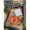 Image 3 : CVORTLL 55" 7-IN-1 ROUND TRAMPOLINE FOR KIDS WITH SAFETY ENCLOSURE NET, INDOOR & OUTDOOR TODDLER TRA
