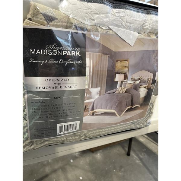 SHADES TEXTURED COMFORTER SET, RETAIL $179