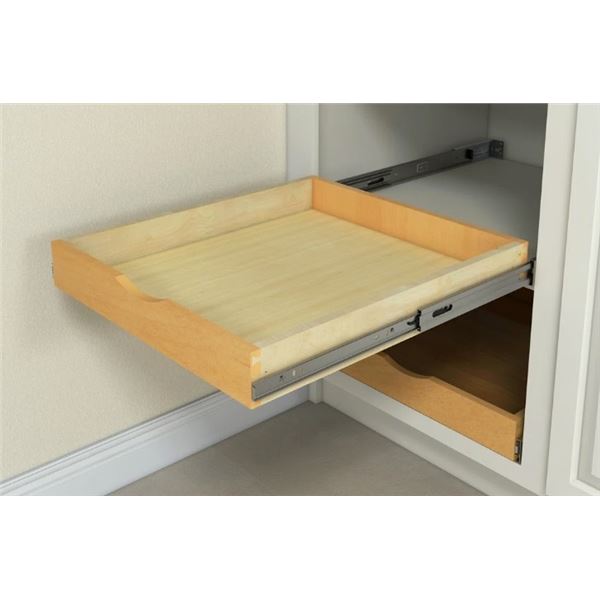 LATITIUDE RUN SOFT CLOSE CABINET DRAWER WOOD PULL OUT TRAY DRAWER BOX KITCHEN CABINET ORGANIZER CABI