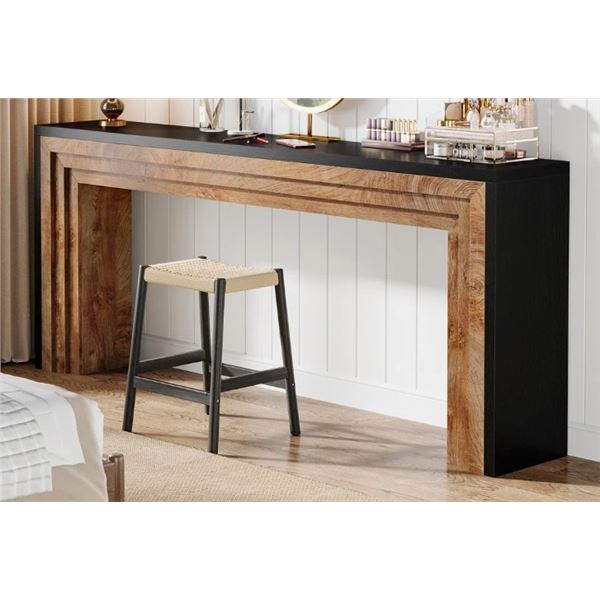 HONGYAN 70.9 INCH LONG CONSOLE TABLE FOR ENTRYWAY, RETAIL $269