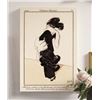 Image 1 : KELLY CLARKSON HOME "VINTAGE FRENCH FASHION 1" WRAPPED CANVAS PAINTING 32" H x 22" W x 2" D, RETAIL 