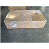 Image 2 : GEORGE OLIVER 55" MODERN DINING TABLE FOR 4-6, OFF-WHITE KITCHEN TABLE WITH U-SHAPED BASE, RETAIL $4