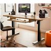 Image 1 : INBOX ZERO LILJA HEIGHT ADJUSTABLE WOOD COMPUTER STANDING DESK WITH KEYBOARD TRAY FOR HOME OFFICE 27