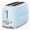 Image 1 : SMEG 50'S RETRO STYLE AESTHETIC 4 SLICE TOASTER, RETAIL $369