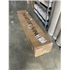 Image 3 : LATITUDE RUN ELISON QUEEN SIZE WHITE PLATFORM BED WITH FABRIC UPHOLSTERED HEADBOARD AND WOODEN SLATS