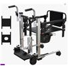 Image 1 : INBOX ZERO PATIENT LIFT TRANSFER CHAIR, HYDRAULIC HEIGHT ADJUSTABLE PATIENT LIFT WHEELCHAIR WITH POT