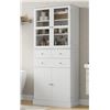 Image 1 : RED BARREL STUDIO 70.9" WATERPROOF BATHROOM STORAGE CABINET, FREESTANDING BATHROOM LINEN CABINET WIT