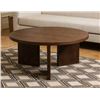 Image 1 : EBERN DESIGNS MID-CENTURY MODERN ROUND COFFEE TABLE, RETAIL $269