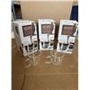 Image 1 : SET OF 6 NEW EPARE 12OZ COFFEE MUG SET, DUAL WALL INSULATED GLASS RETAIL $54 EACH, 3 SETS OF 2, TOTA