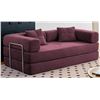 Image 1 : MERCER 41 81.6" KING SIZE CONVERTIBLE SLEEPER SOFA BED WITH 2 PILLOWS, CORDUROY FOLDING MATTRESS COU