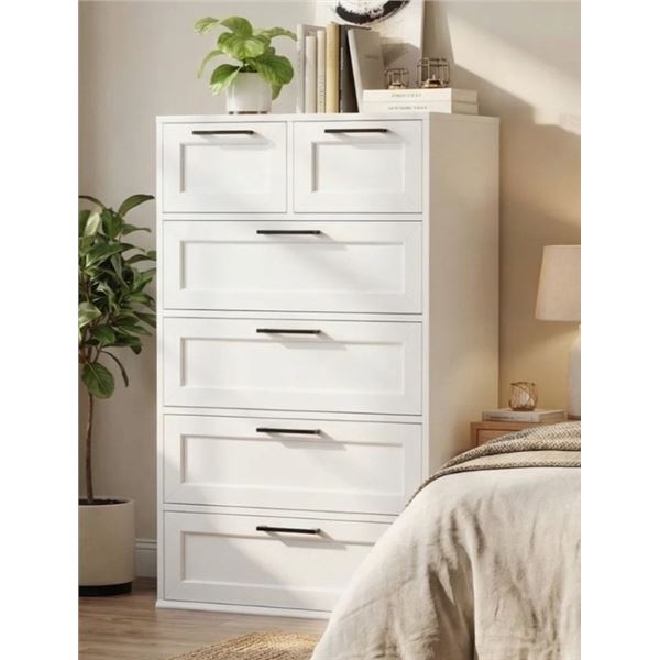 LARK MANOR 6 - DRAWER DRESSER, RETAIL $259