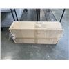 Image 2 : LATITUDE RUN UPHOLSTERED STORAGE BENCH WITH WOODEN LEGS, RETAIL $239