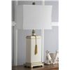Image 1 : CHARLTON HOME WALTRIP 29.5" CREAM TABLE LAMP