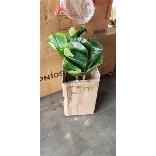 38.00'' ARTIFICIAL MINI FIDDLE LEAF FIG TREE IN BASKET