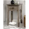 Image 1 : BEACHCREST HOME DEGNAN FARMHOUSE DISTRESSED PINE END TABLE