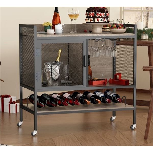 17STORIES ZYAUNA METAL BAR CART